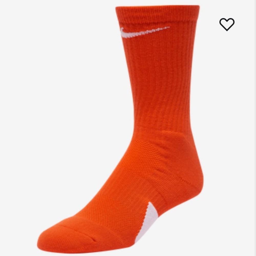 Nike Elite Orange Crew Socks